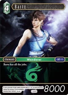 Bartz - Opus I - Final Fantasy TCG card