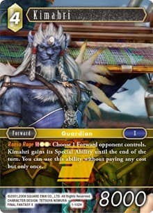 Kimahri (Hero) - Opus I - Final Fantasy TCG card