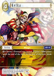 Kefka - Opus I - Final Fantasy TCG card