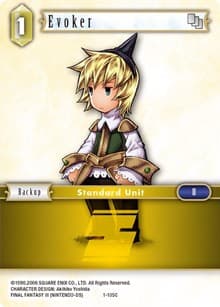 Evoker (Ingus) - Opus I - Final Fantasy TCG card