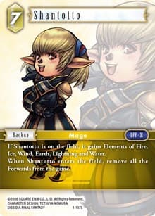 Shantotto - Opus I - Final Fantasy TCG card
