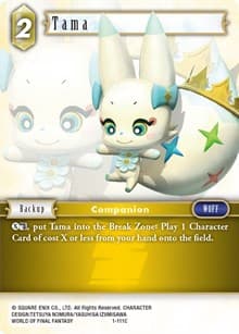 Tama - Opus I - Final Fantasy TCG card