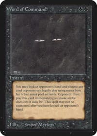 Word of Command - Alpha Edition - Magic: The Gathering card