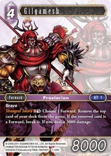 Gilgamesh (Common) - Opus I - Final Fantasy TCG card