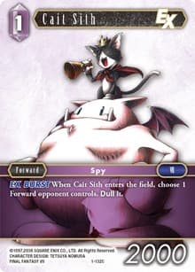 Cait Sith EX - Opus I - Final Fantasy TCG card
