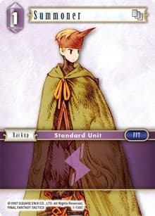 Summoner (Male Unit) - Opus I - Final Fantasy TCG card