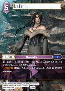 Lulu (Hero) - Opus I - Final Fantasy TCG card