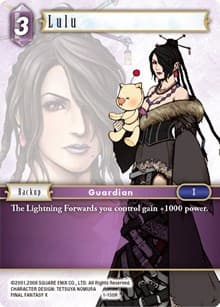 Lulu (Rare) - Opus I - Final Fantasy TCG card