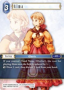 Alma - Opus I - Final Fantasy TCG card