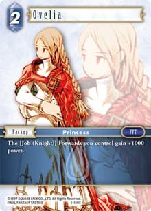 Ovelia - Opus I - Final Fantasy TCG card