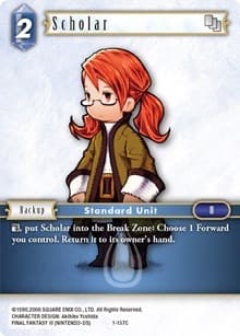 Scholar (Refia) - Opus I - Final Fantasy TCG card