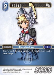 Knight (Ingus) - Opus I - Final Fantasy TCG card