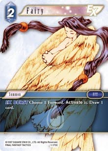 Fairy EX - Opus I - Final Fantasy TCG card
