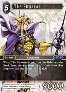 The Emperor - Opus I - Final Fantasy TCG card