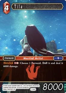 Tifa (Starter) - Opus I - Final Fantasy TCG card