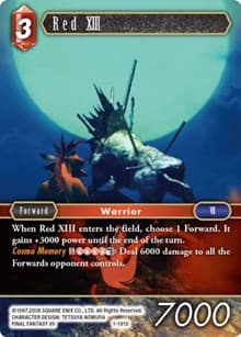 Red XIII (Starter) - Opus I - Final Fantasy TCG card