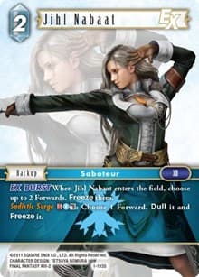 Jihl Nabaat EX - Opus I - Final Fantasy TCG card