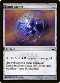 Dimir Signet - Ravnica: City of Guilds - Magic: The Gathering card