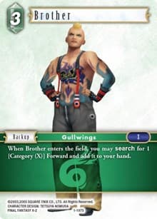 Brother - Opus I - Final Fantasy TCG card