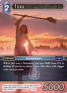 Yuna (Starter) - Opus I - Final Fantasy TCG card