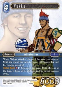 Wakka (Starter) - Opus I - Final Fantasy TCG card