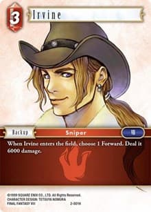 Irvine - Opus II - Final Fantasy TCG card
