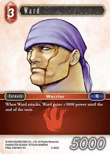 Ward - Opus II - Final Fantasy TCG card