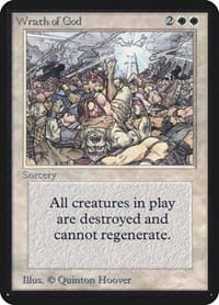Wrath of God - Alpha Edition - Magic: The Gathering card