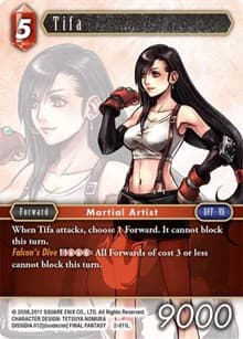 Tifa - Opus II - Final Fantasy TCG card