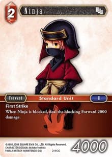 Ninja (Arc) - Opus II - Final Fantasy TCG card