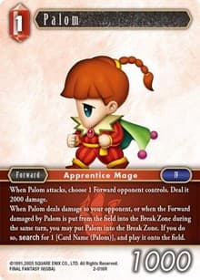 Palom (Rare) - Opus II - Final Fantasy TCG card