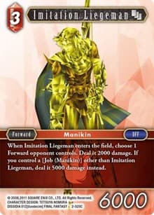 Imitation Liegeman - Opus II - Final Fantasy TCG card