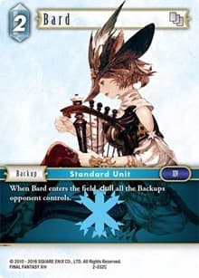 Bard - Opus II - Final Fantasy TCG card