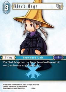 Black Mage (2-033C) - Opus II - Final Fantasy TCG card