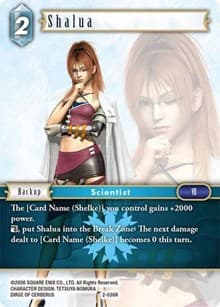 Shalua - Opus II - Final Fantasy TCG card