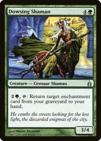 Dowsing Shaman - Ravnica: City of Guilds - Magic: The Gathering card