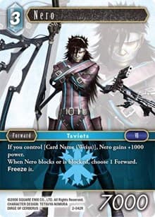 Nero - Opus II - Final Fantasy TCG card