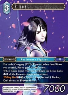 Rinoa (Legend) - Opus II - Final Fantasy TCG card