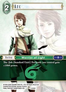Arc - Opus II - Final Fantasy TCG card