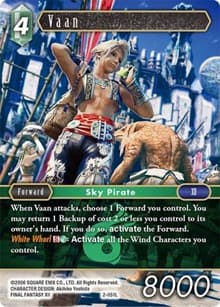 Vaan (Legend) - Opus II - Final Fantasy TCG card