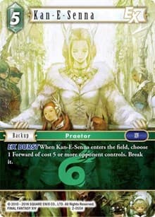 Kan-E-Senna EX - Opus II - Final Fantasy TCG card