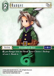 Ranger (Luneth) - Opus II - Final Fantasy TCG card