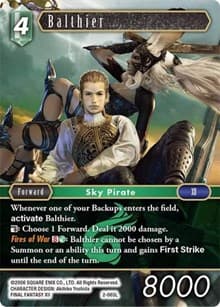 Balthier (Legend) - Opus II - Final Fantasy TCG card