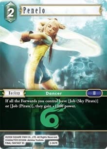 Penelo - Opus II - Final Fantasy TCG card