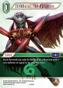 Shemhazai, the Whisperer - Opus II - Final Fantasy TCG card