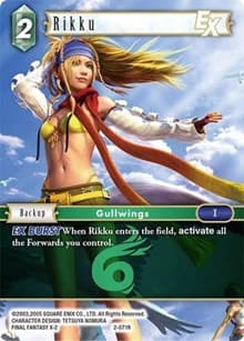Rikku EX - Opus II - Final Fantasy TCG card