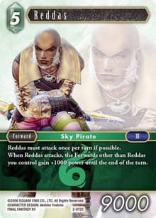 Reddas - Opus II - Final Fantasy TCG card