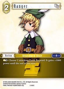 Ranger (Ingus) - Opus II - Final Fantasy TCG card
