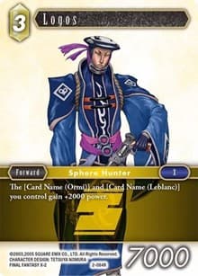 Logos - Opus II - Final Fantasy TCG card