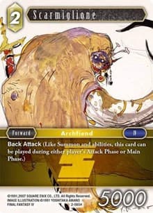 Scarmiglione - Opus II - Final Fantasy TCG card